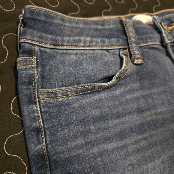 SO Dark Blue Jeans Denim Skinny Jeggings. Juniors Size 5 - Picture 4 of 7